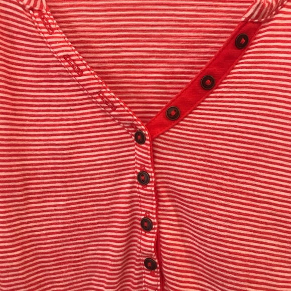 Lucky Brand Tops - Women’s Lucky Jeans Striped Henley Top